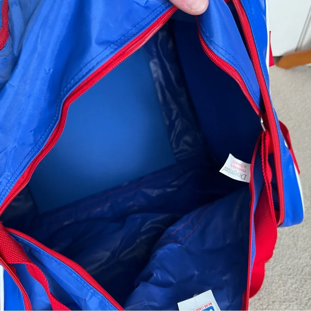 Vintage 70s Chicago Cubs Deadstock The Stadium Seat Cushion Sport Bag Give Away